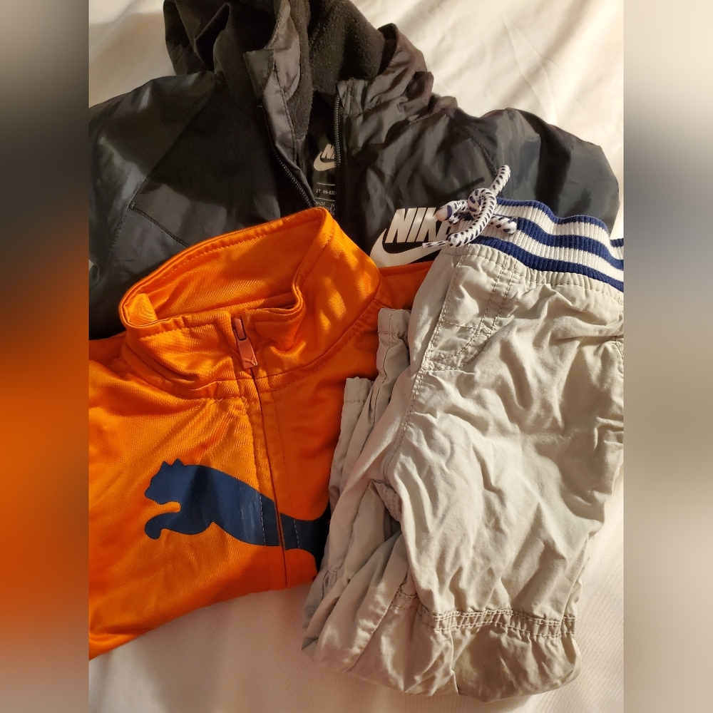 3pcs Toddler BOY Bundle (Nike,Puma,Crazy8)